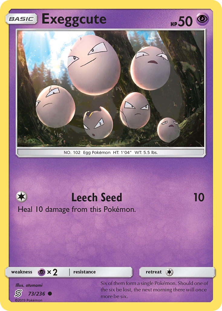 Exeggcute (73/236) [Sun & Moon: Unified Minds] | Chromatic Games