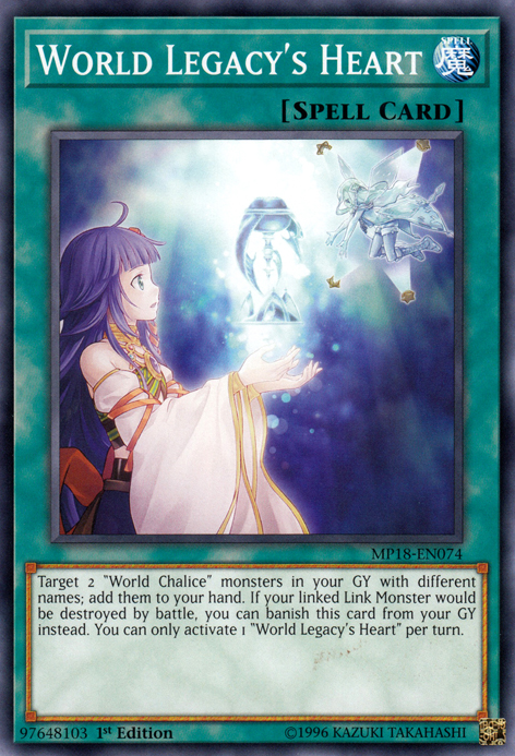 World Legacy's Heart [MP18-EN074] Common | Chromatic Games