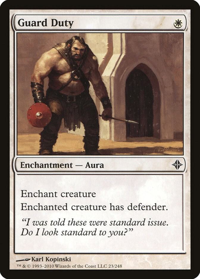 Guard Duty 23/248 (Rise of the Eldrazi)  | Chromatic Games