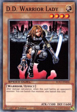 D.D. Warrior Lady [SGX1-ENE04] Common | Chromatic Games