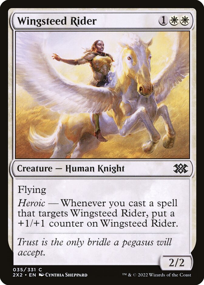 Wingsteed Rider 35/331 (Double Masters 2022)  | Chromatic Games