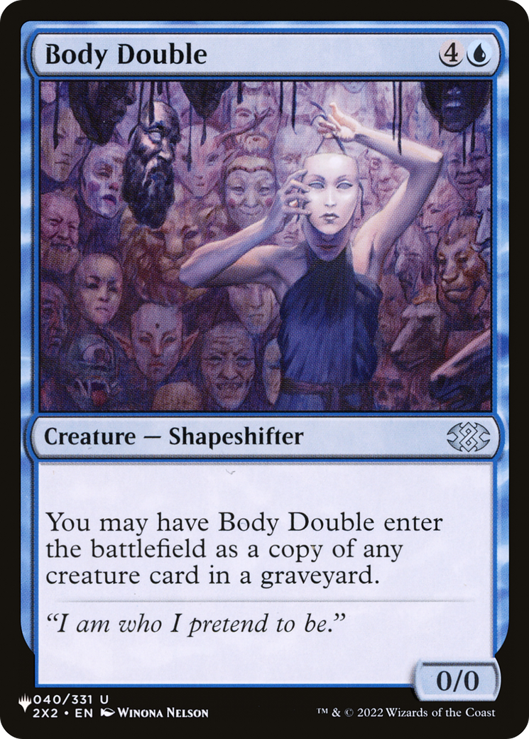 Body Double [The List Reprints] | Chromatic Games