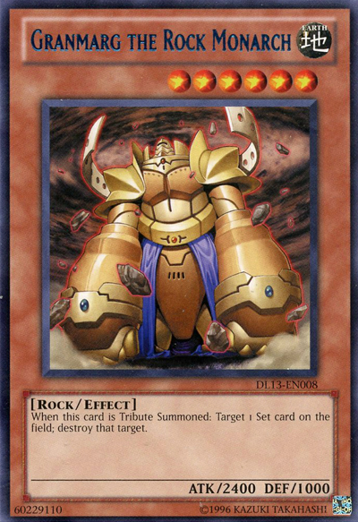 Granmarg the Rock Monarch (Blue) [DL13-EN008] Rare | Chromatic Games