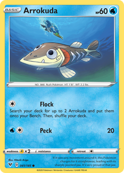 Arrokuda (041/185) [Sword & Shield: Vivid Voltage] | Chromatic Games