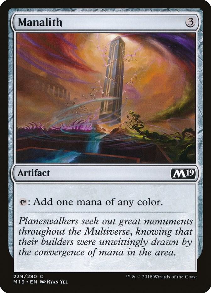Manalith 239/280 (Core Set 2019)  | Chromatic Games