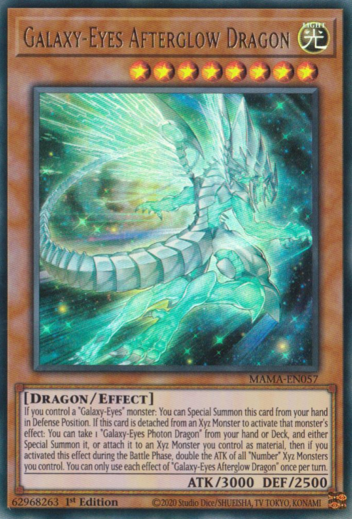 Galaxy-Eyes Afterglow Dragon [MAMA-EN057] Ultra Rare | Chromatic Games