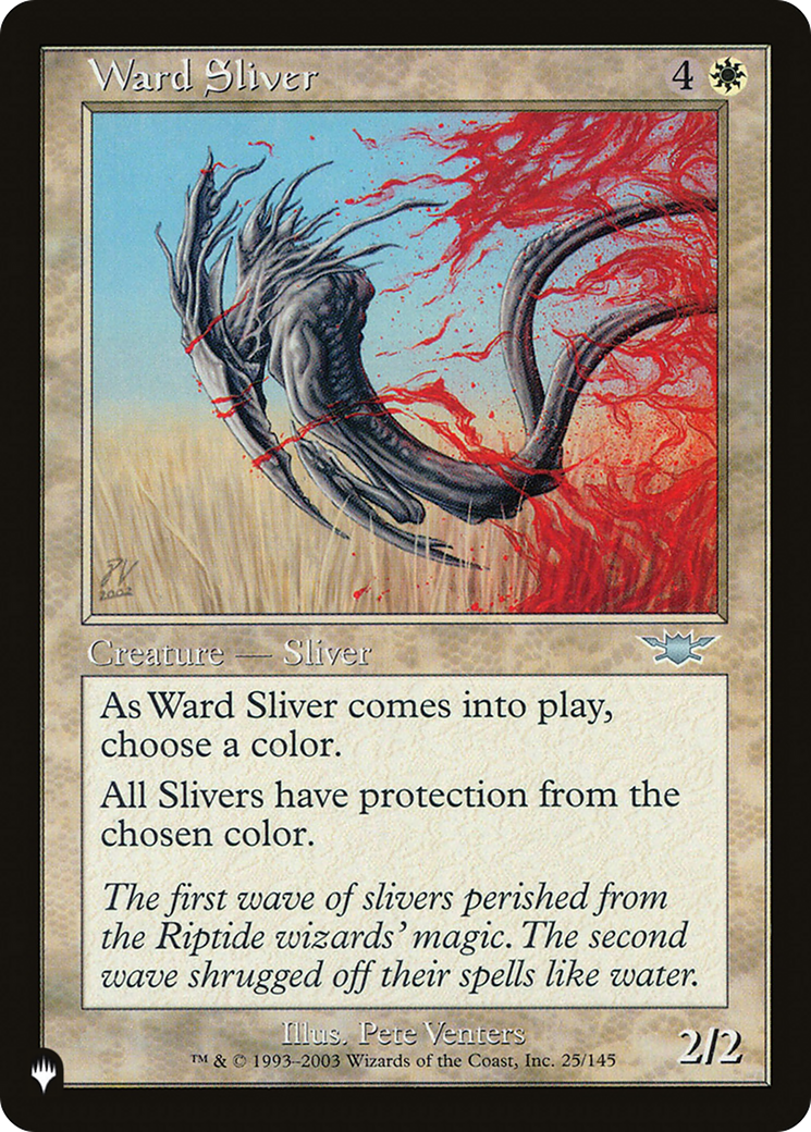 Ward Sliver [The List Reprints] | Chromatic Games