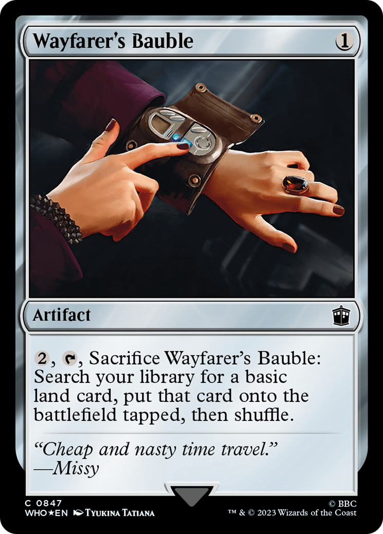 Wayfarer's Bauble (Surge Foil) [Doctor Who] | Chromatic Games