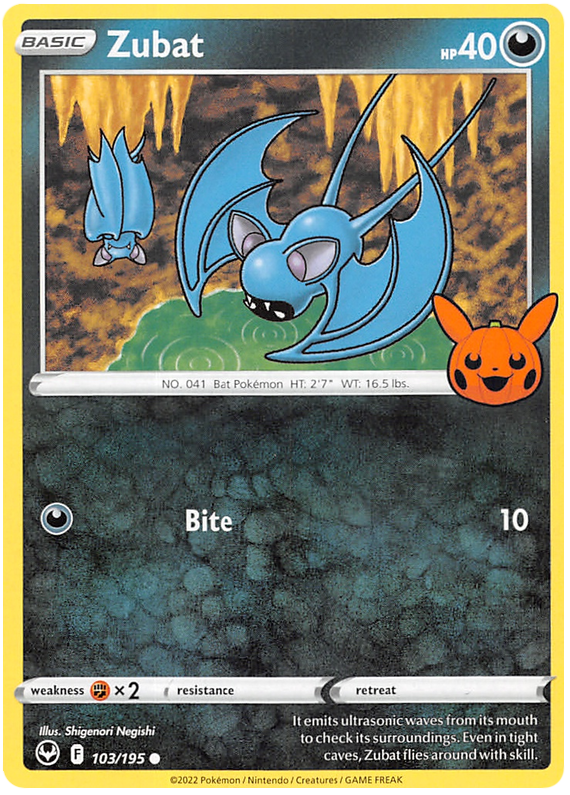 Zubat (103/195) [Trick or Trade 2023] | Chromatic Games