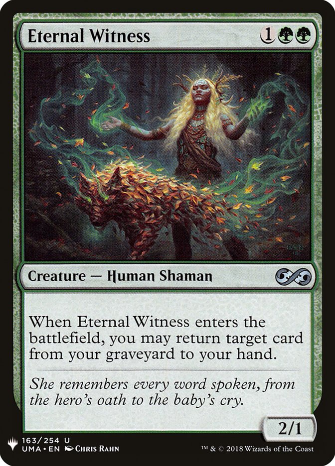 Eternal Witness [Mystery Booster] | Chromatic Games