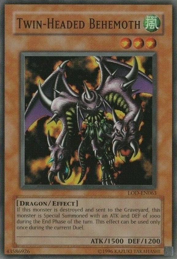 Twin-Headed Behemoth [LOD-EN063] Super Rare | Chromatic Games