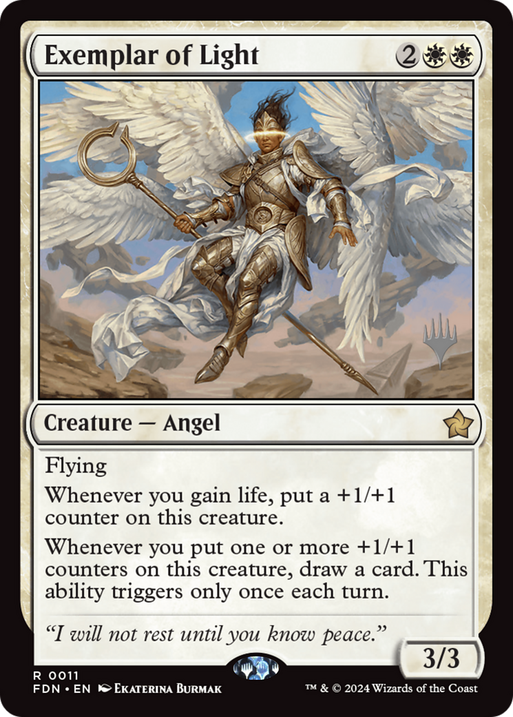 Exemplar of Light [Foundations Promos] | Chromatic Games