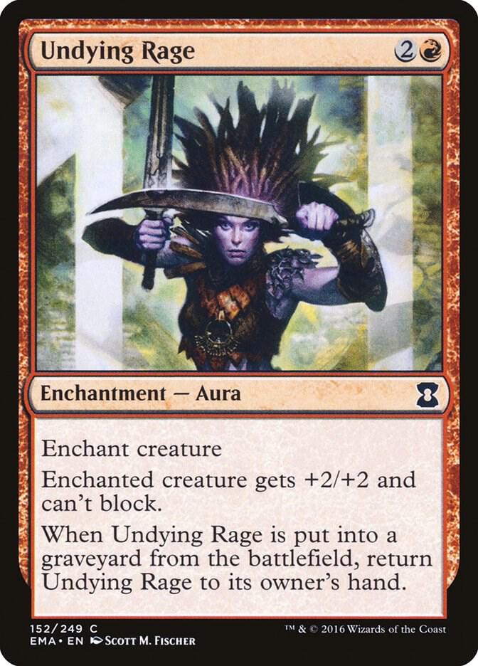 Undying Rage 152/249 (Eternal Masters)  | Chromatic Games