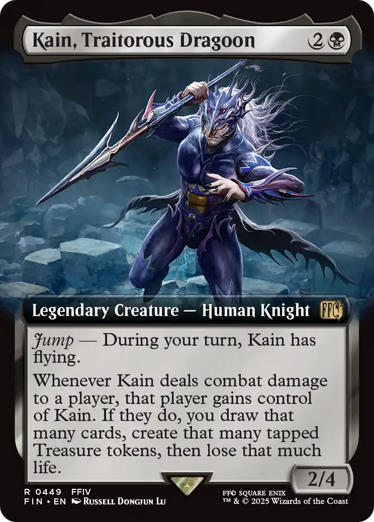 Kain, Traitorous Dragoon (Extended Art) [FINAL FANTASY] | Chromatic Games