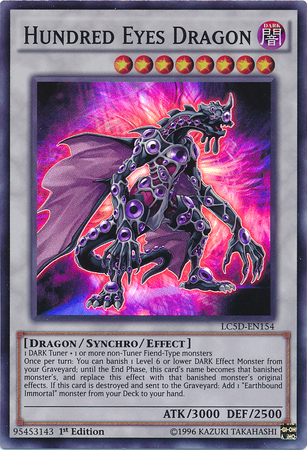 Hundred Eyes Dragon [LC5D-EN154] Super Rare | Chromatic Games