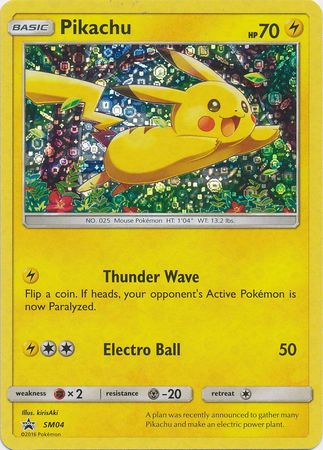 Pikachu (SM04) (General Mills Promo) [Sun & Moon: Black Star Promos] | Chromatic Games