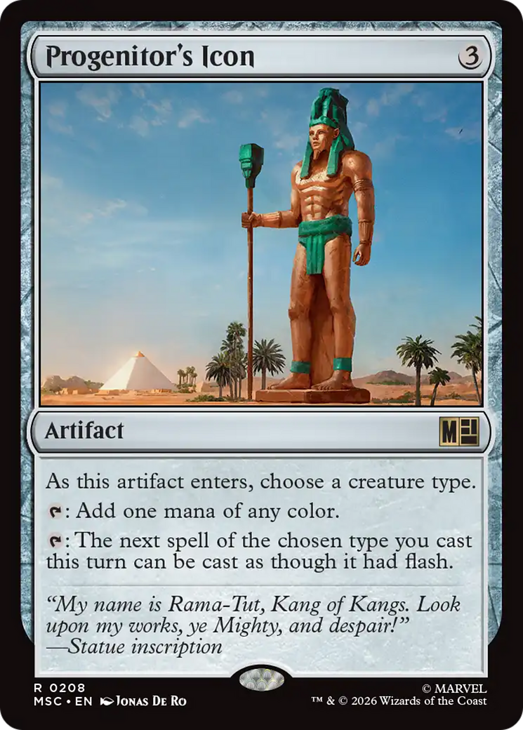 Progenitor's Icon [Marvel Super Heroes Commander] | Chromatic Games