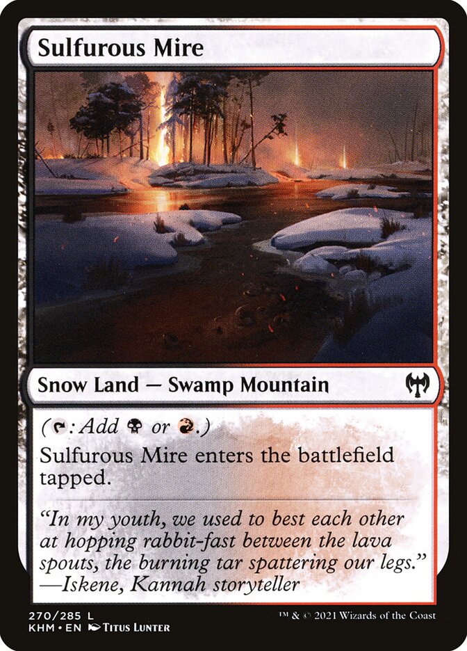 Sulfurous Mire 270/285 (Kaldheim)  | Chromatic Games