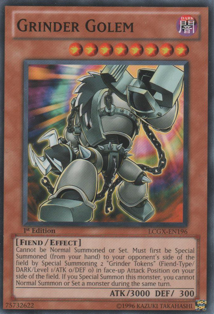 Grinder Golem [LCGX-EN196] Common | Chromatic Games