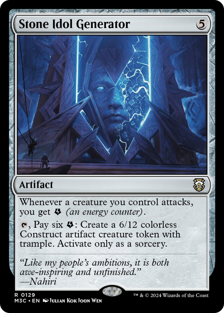 Stone Idol Generator [Modern Horizons 3 Commander] | Chromatic Games