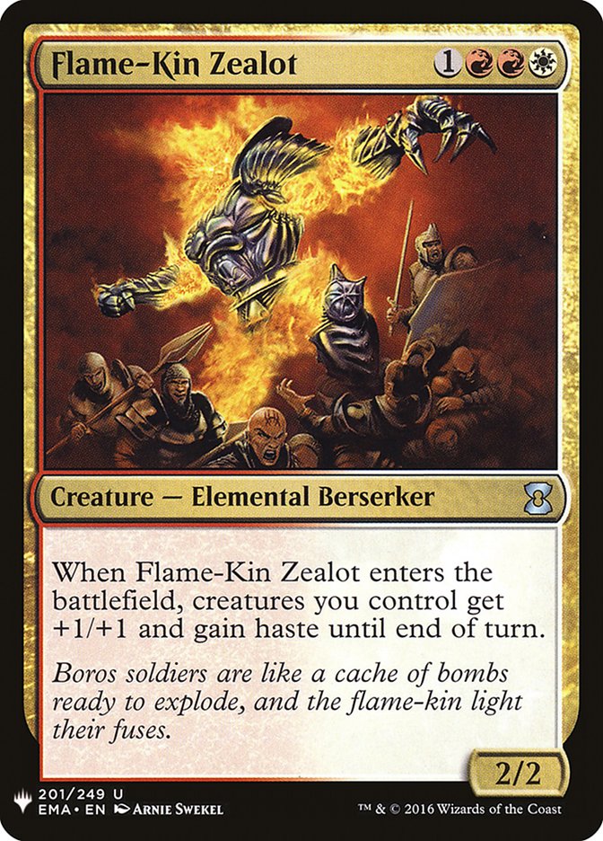 Flame-Kin Zealot [Mystery Booster] | Chromatic Games