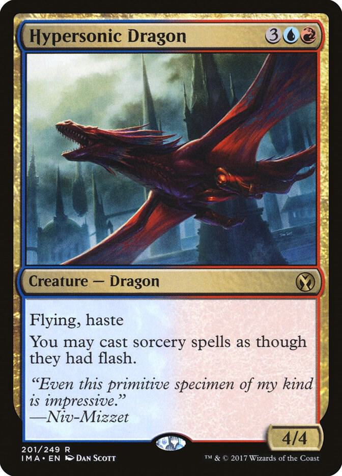 Hypersonic Dragon 201/249 (Iconic Masters)  | Chromatic Games