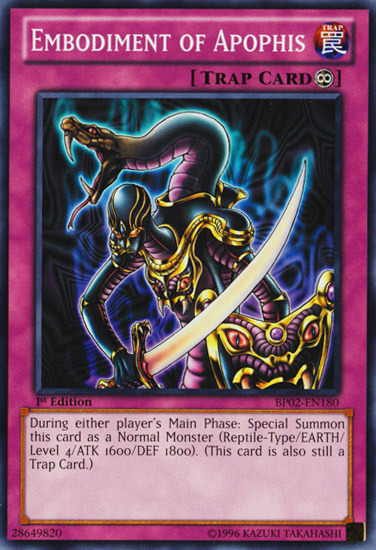 Embodiment of Apophis [BP02-EN180] Common | Chromatic Games