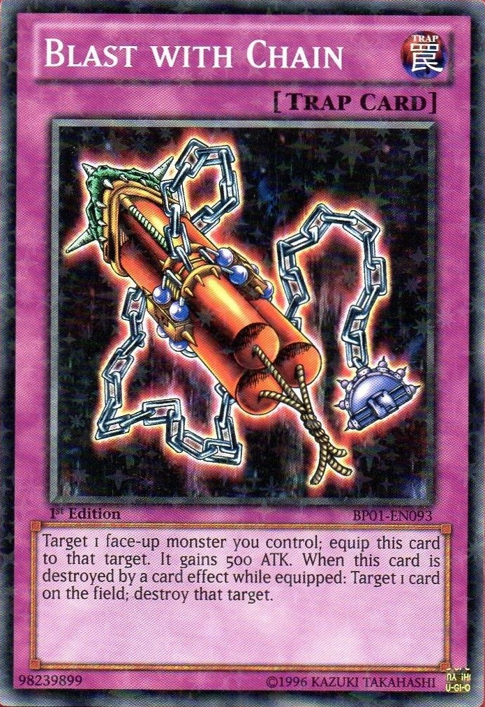Blast with Chain [BP01-EN093] Starfoil Rare | Chromatic Games