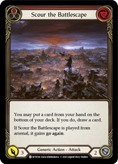 Scour the Battlescape (Red) [U-WTR194] (Welcome to Rathe Unlimited)  Unlimited Normal | Chromatic Games