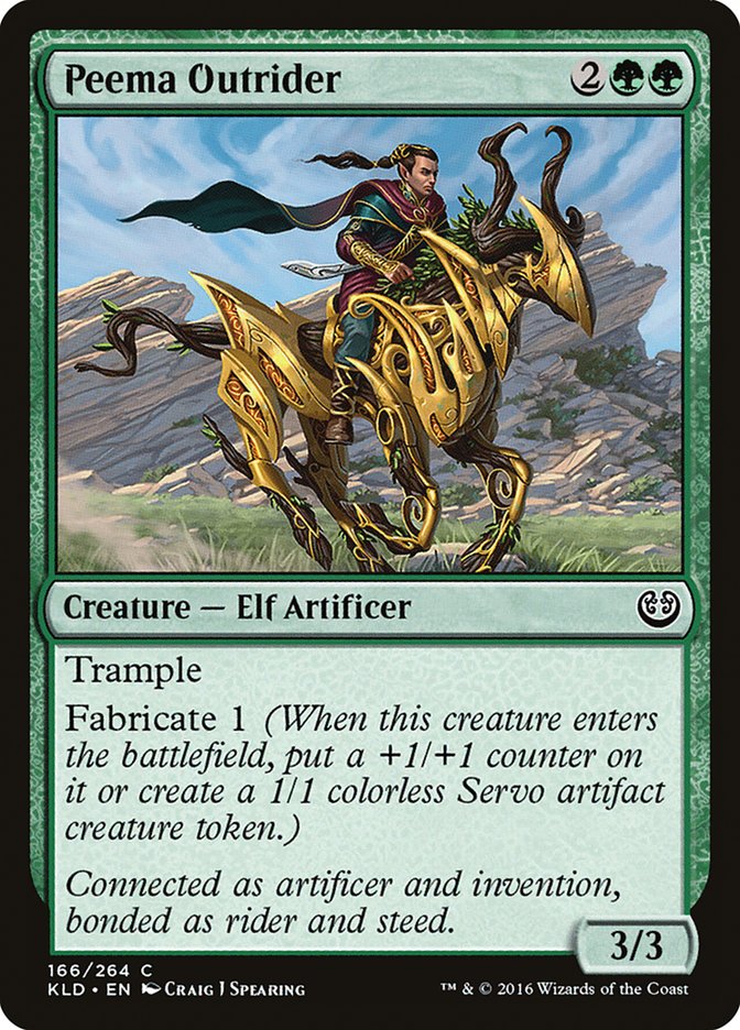 Peema Outrider 166/264 (Kaladesh)  | Chromatic Games