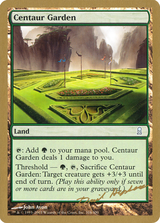 Centaur Garden (Dave Humpherys) [World Championship Decks 2003] | Chromatic Games