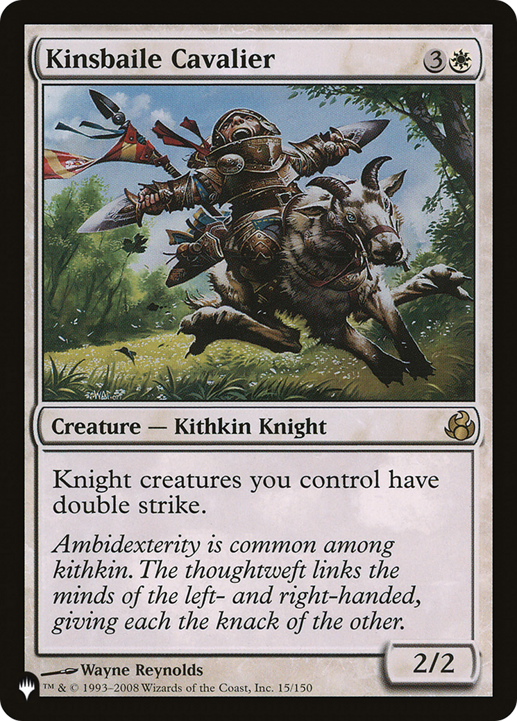 Kinsbaile Cavalier (MOR) [The List] | Chromatic Games