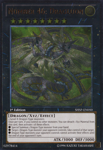 Number 46: Dragluon (UTR) [SHSP-EN050] Ultimate Rare | Chromatic Games