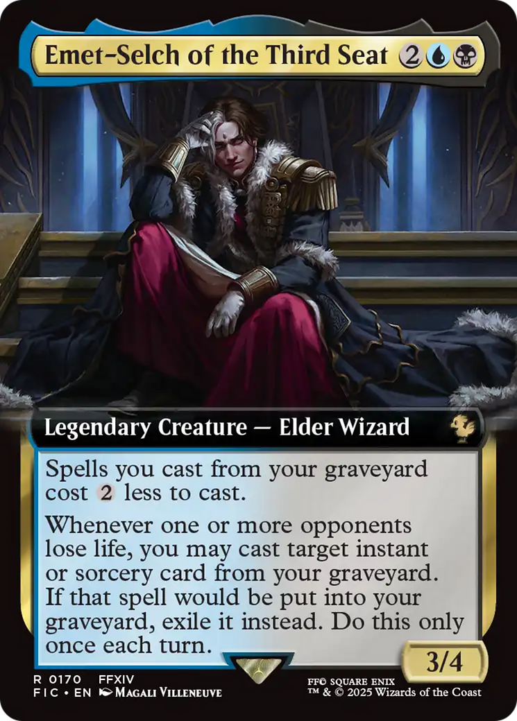 Emet-Selch of the Third Seat (Extended Art) [FINAL FANTASY Commander] | Chromatic Games