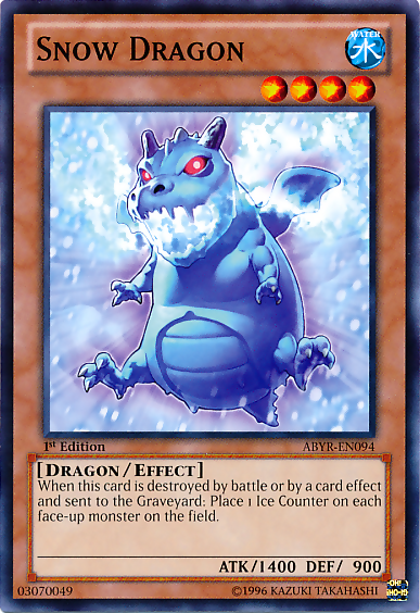 Snow Dragon [ABYR-EN094] Common | Chromatic Games