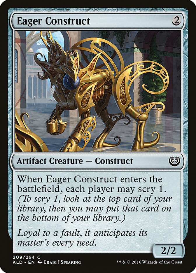 Eager Construct [Kaladesh] | Chromatic Games