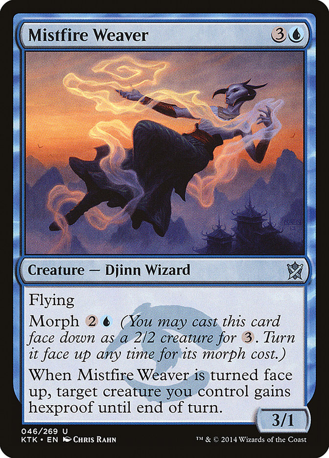 Mistfire Weaver 46/269 (Khans of Tarkir)  | Chromatic Games