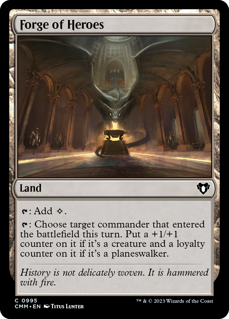 Forge of Heroes [Commander Masters] | Chromatic Games