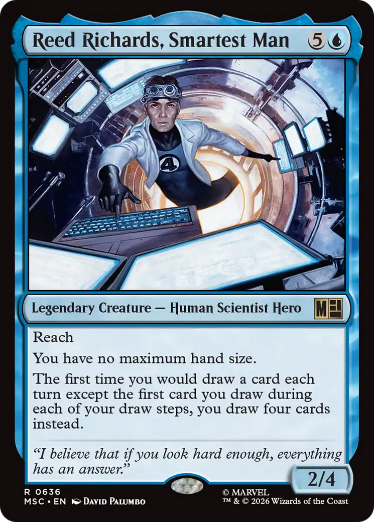 Reed Richards, Smartest Man [Marvel Super Heroes Commander] | Chromatic Games