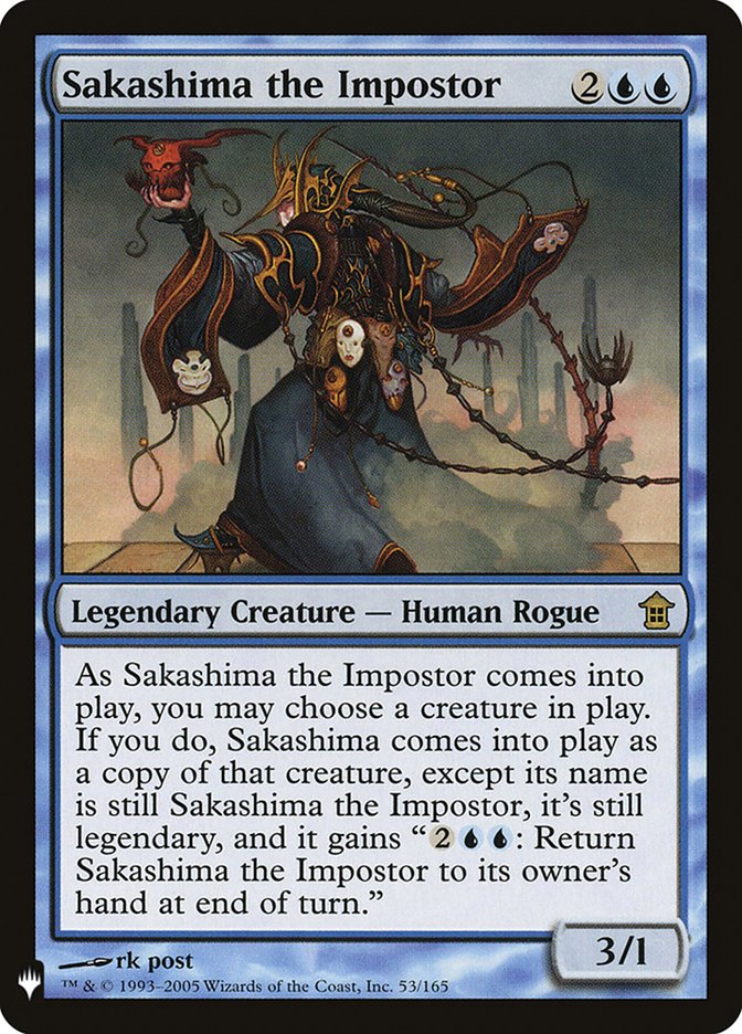 Sakashima the Impostor [Mystery Booster] | Chromatic Games