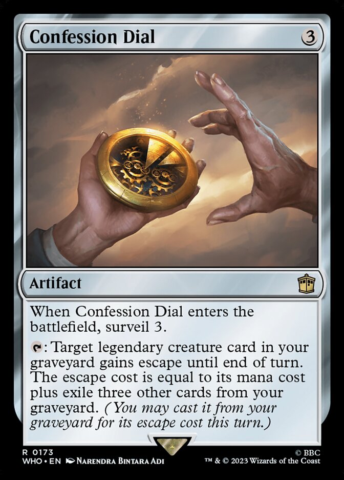 Confession Dial 173/331 (Universes Beyond: Doctor Who)  | Chromatic Games
