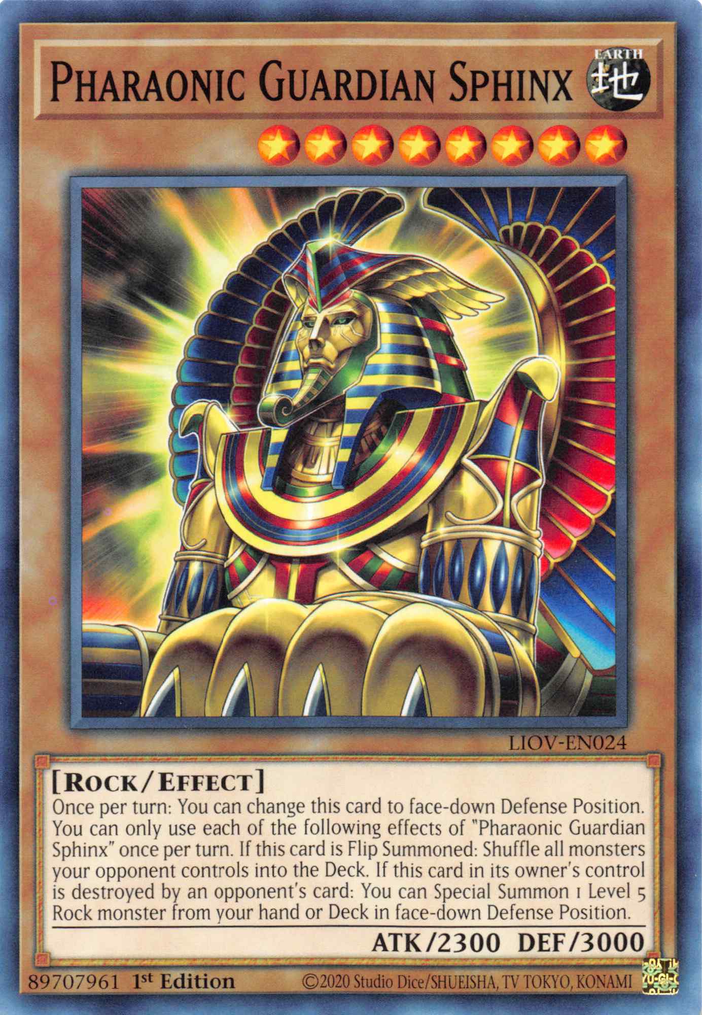 Pharaonic Guardian Sphinx [LIOV-EN024] Common | Chromatic Games