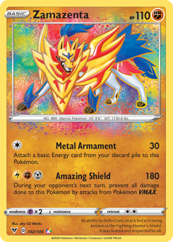 Zamazenta (102/185) [Sword & Shield: Vivid Voltage] | Chromatic Games