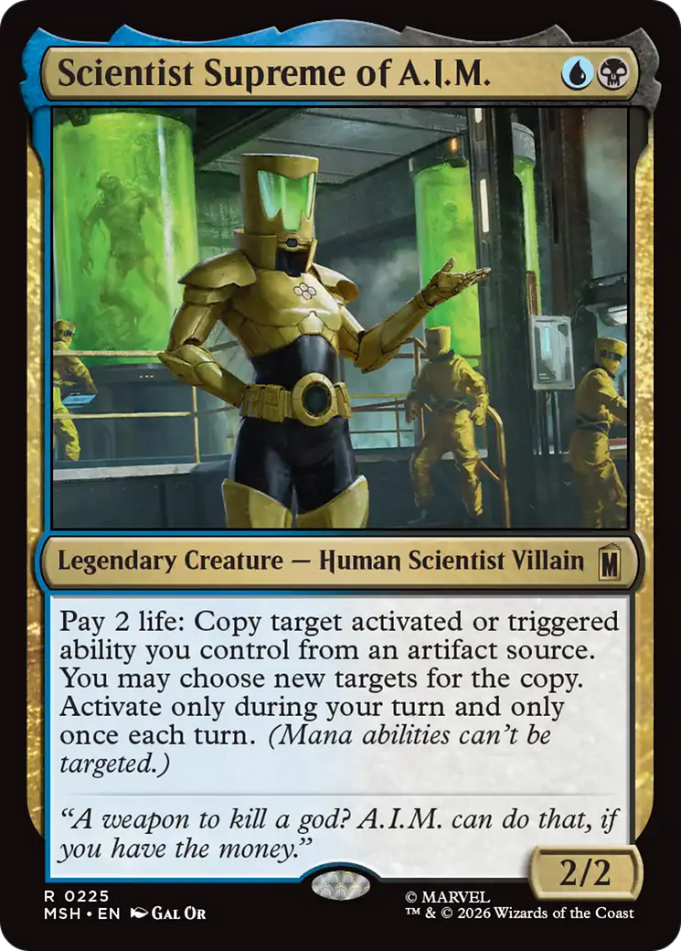 Scientist Supreme of A.I.M. [Marvel Super Heroes] | Chromatic Games