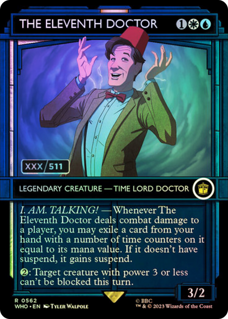 The Eleventh Doctor (Serial Numbered) [Doctor Who] | Chromatic Games