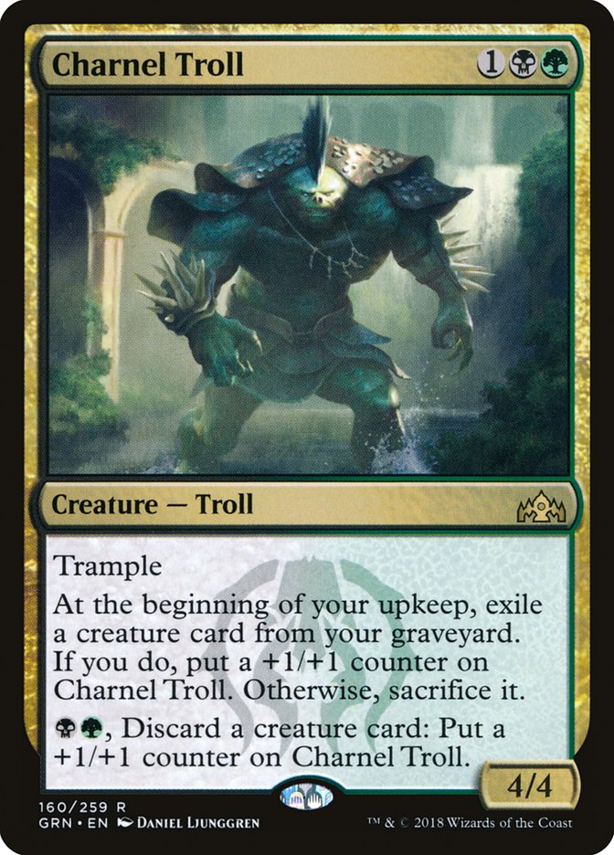 Charnel Troll 160/259 (Guilds of Ravnica)  | Chromatic Games