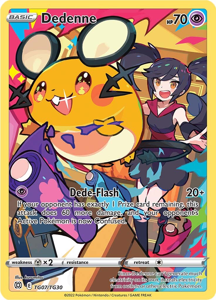 Dedenne (TG07/TG30) [Sword & Shield: Brilliant Stars] | Chromatic Games