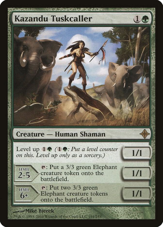 Kazandu Tuskcaller 191/248 (Rise of the Eldrazi)  | Chromatic Games
