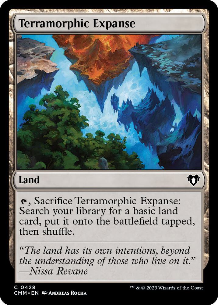 Terramorphic Expanse 428/451 (Commander Masters)  | Chromatic Games