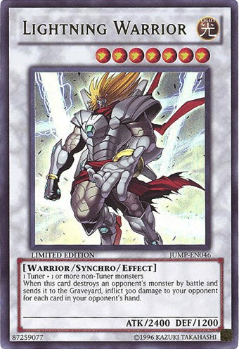 Lightning Warrior [JUMP-EN046] Ultra Rare | Chromatic Games